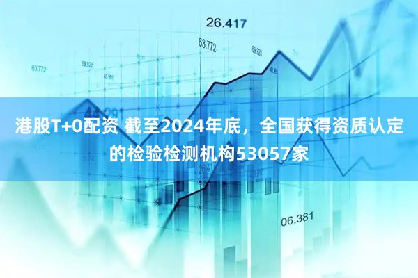港股T+0配资 截至2024年底，全国获得资质认定的检验检测机构53057家